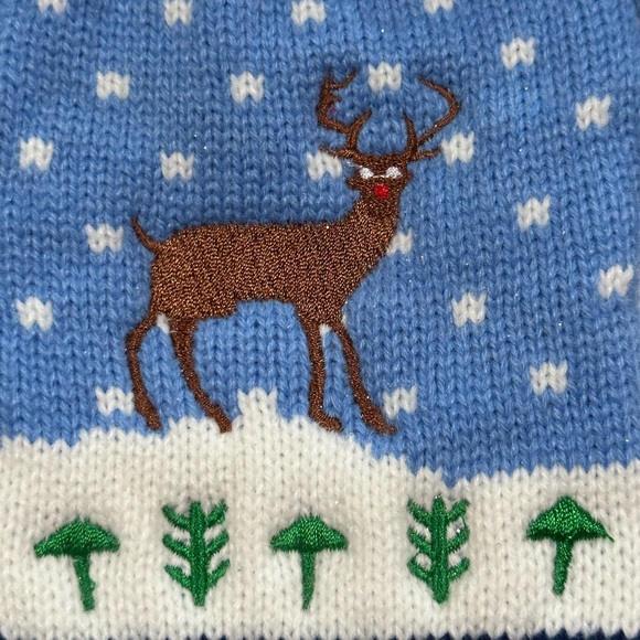 Pack Of Two Christmas Ugly Wine Bottle Sweater - Picture 4 of 9